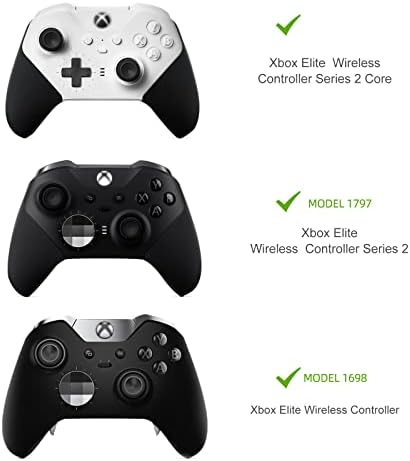 4 PCS Metalna vesla, Zamjenski dijelovi okidača za kosu za kosu za Xbox One Elite serije 2 kontroler/Elite serija 1 Kontroler/Elite