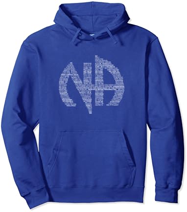 Narkotika anonimni slogani logotipa na aa poklon hoodie pulover hoodie
