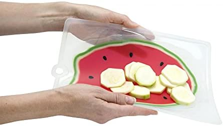 Charles Viancin - Fleksibilna ploča za rezanje lubenice - neće vam omamiti noževe - bez BPA, plastika bez silikona u hrani