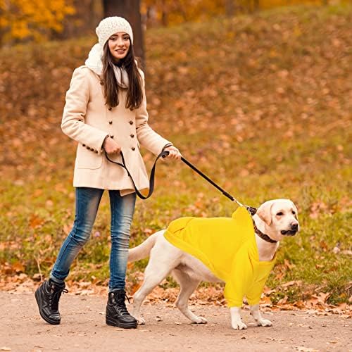 12 komada Zimski pseći kapuljača tople dukseve s džepovima i šeširom mekim psećim kostimom džemperi za pse za male kućne