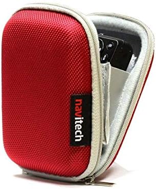 Crvena Futrola za fotoaparat otporna na udarce, kompatibilna s fotoaparatima, 1084, 1001 digitalni fotoaparat, 190