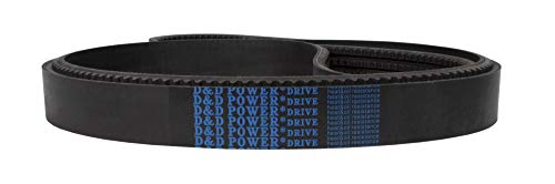 D&D PowerDrive 2R3VX630 zavojni zavojni remen V remen, guma, dužina 63 , 2 pojasa