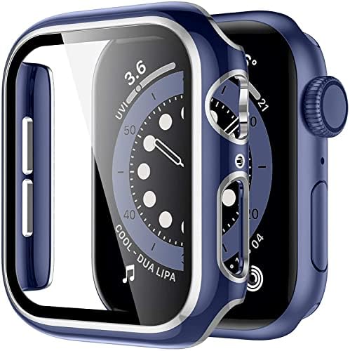 Poklopac Ankang za Apple Watch futrolu 45 mm 41 mm 44 mm 40 mm 42 mm 38 mm pribor PC Utched Stakleni zaslon Iwatch Series