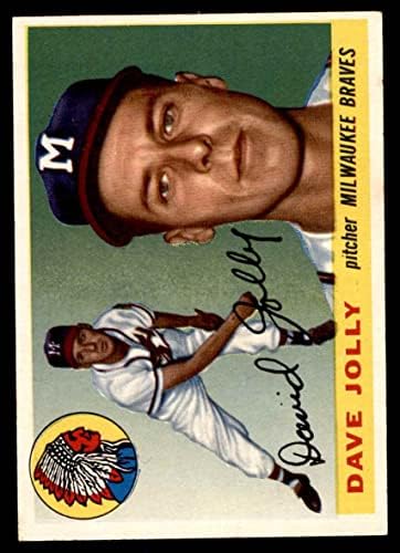 1955 Topps Baseball 35 Dave Jolly izvrsno od Mickeys kartice