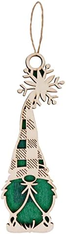 Božićni ukrasi postavljeni za ukrase za viseće drveće ukrase s žicama kamin zimski vijenac