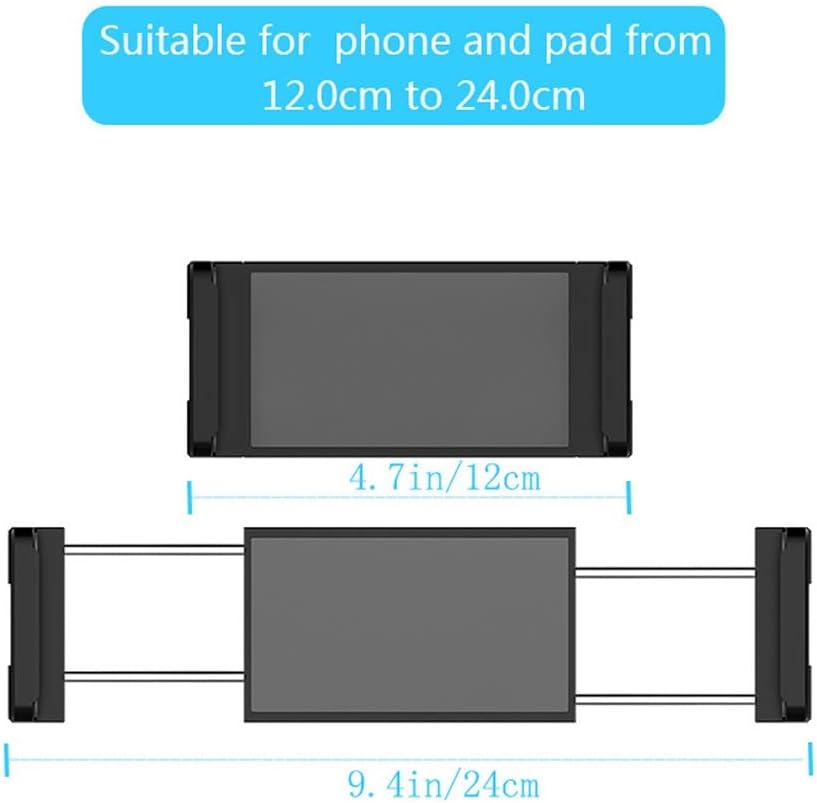 Zhuhw držač za stol za tablete Podesivi presavijanje 360 ​​° okretni stol za nosač mobitel nosač za nosač tableta telefona