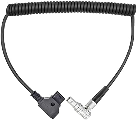 Lysria d-tap to Lemo-Type 2 Pin muški namotani kabel za namotani kabel ， pogodan za Anton Bauer Teradek Z Cam Arri Red Komodo