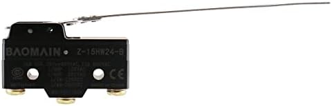 Baomain Micro Switch Z-15HW24-B SPDT Momentalna dugačka poluga za zglobove ui 250V ith 15A Ul CE certificirano