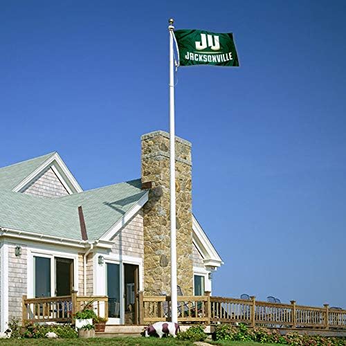 Fakultetske zastave i natpis Co. Jacksonville Delphins zastave