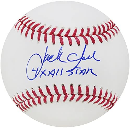 Jack Clark potpisao je Rawlings Službeni MLB bejzbol w/4x All Star - Autografirani bejzbols