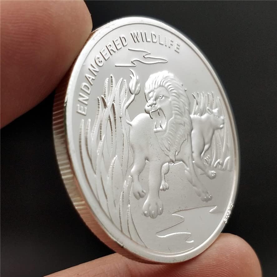 2007. Životinjski zlatni i srebrni novčići Afrički Kongo Prigodni novčići Komemorativni kovanice divlje životinje Afrički