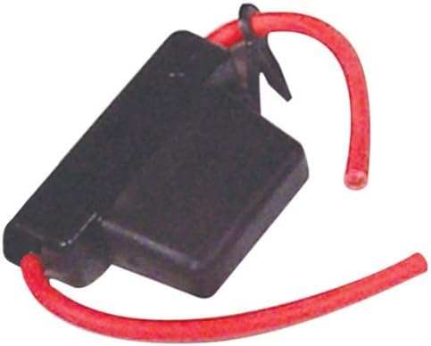 Busmann HHX In -line Maxi držač osigurača s poklopcem - 32V/60A - 6 žičanih vodiča, 1 paket, crno