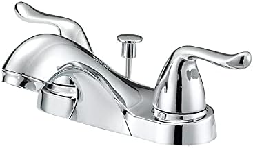 Loch & Lomond ft574t -ejcp kupaonica slavina s 2 ručke - 4 inča Centreset Sink slavina - slavina za pranje s skočnim odvodom