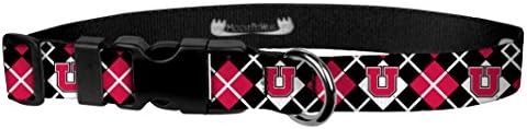 Moose PET nošenje trkaćih ogrlica za pse - Sveučilište u Utah Utes Podesivi ogrlice za kućne ljubimce, napravljene u SAD