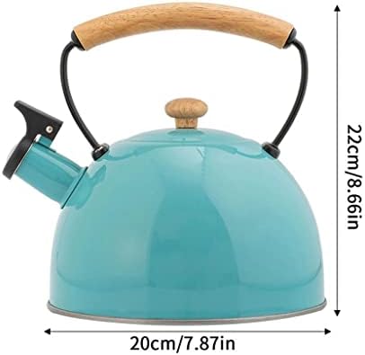 Lukeo Candy Color Cettle čajnik od nehrđajućeg čelika, čajnik za plin 2.8L, čajnik za zvižduk kuhinjski uređaji