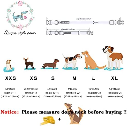 Jedinstveni stil šape za pseće ovratnike s kravatom podesivi ružičasti ogrlice od štenaca za male srednje velike pse i mačke-s