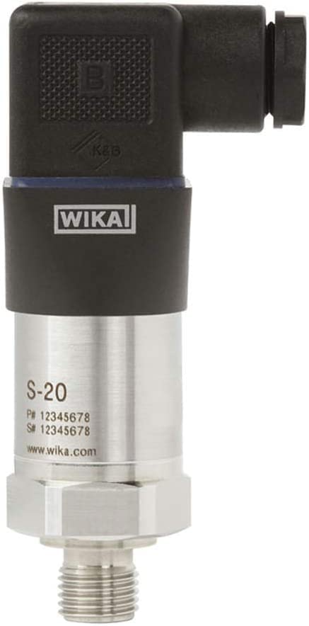 Wika S-20 odašiljač teških tlaka ili pretvarač za svu industrijsku i hidrauličku primjenu zajedno s potvrdom o kalibraciji)
