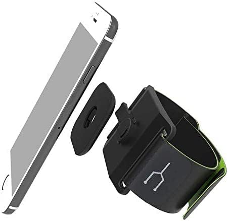Navitech Black Mobile Telefon vodootporni pojas za trčanje - kompatibilan sa Witherpo -om Pronađi X3 Neo pametni telefon