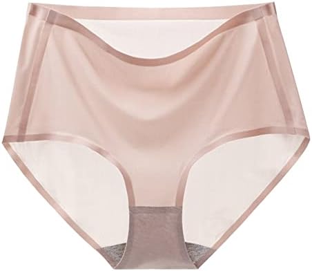 Oplxuo ledena svilena gaćica, ženske mrežice ultra tanko prozračno donje rublje Bikini Bikini kratki kratki super rastezljivi