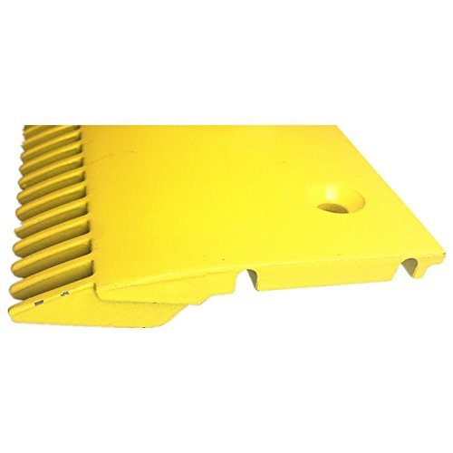 50pcs/pakiranje eskalatora aluminijska češljana SMR313609 Srednja 22Teeth Yellow Finish