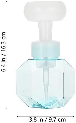 Hemoton mlijeko Frother 2pcs pjenasti sapun za pumpa Dissinser kupaonica ručna sapuna za pjenaš mjehurića plava za pranje