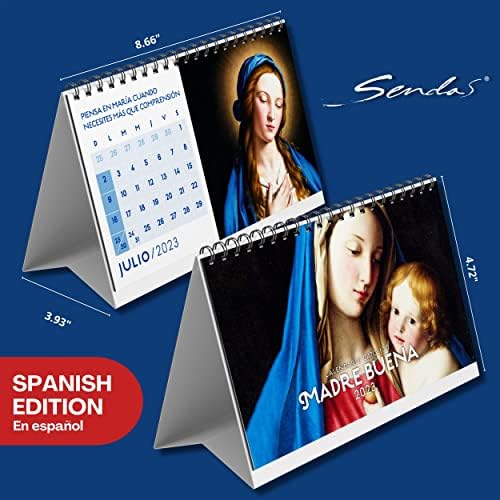 Sendas - španjolsko izdanje | Kalendar stola - Katoličko izdanje godine 2023. | Dnevni planer 2023, raspored sastanaka, događaja