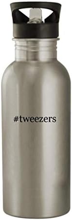 Knick Knack pokloni Tweezers - boca vode od nehrđajućeg čelika od 20oz, srebro