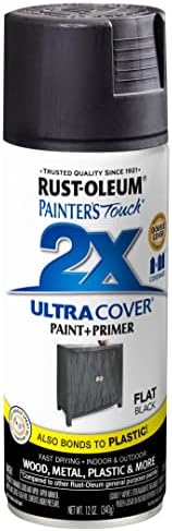 Rust-Oleum 7582838 Profesionalna boja prskanja za prajmer, 15 oz, sivi temeljni premaz i 249127 Painter's Touch 2X Ultra