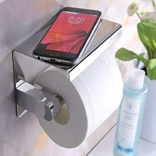 Mxiaoxia Metalni držač toaletnog papira - Držač toaletnog papira - Držač valjaka od nehrđajućeg čelika toaletni papir sa